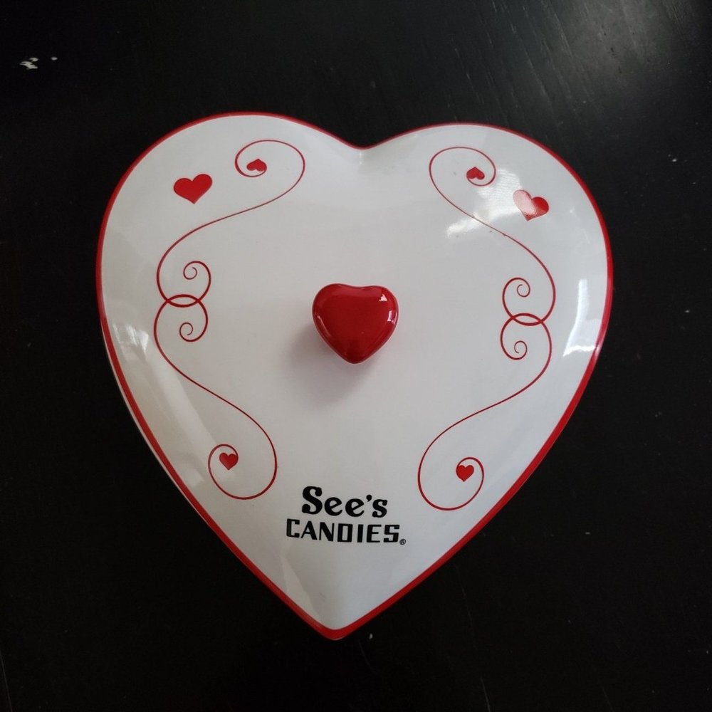 See's Candy candy dish or trinket holder